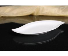 Allzweckplatte Porzellan weiß Servierteller Flachteller Dekoteller Ø31x15,5cm
