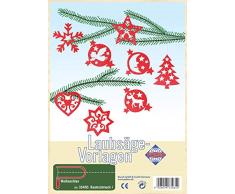 Laubsägevorlage aus Sperrholz Motiv Baumschmuck I