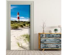 StickerProfis Türtapete selbstklebend TürPoster - Leuchtturm - Fototapete Türfolie Poster Tapete