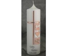 Hochzeitskerze Kerze zur Hochzeit Traukerze Trauung 16521