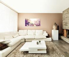 120x80cm - Blume Rose Blüte Romantik - Bild auf Keilrahmen modern stilvoll - Bilder und Dekoration