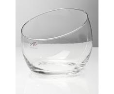 Glasvase Bexa klar rund 19 cm Ø 22 cm von Sandra Rich