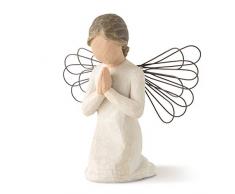 Willow Tree 26012 Figur Engel des Gebetes, 3,8 x 3,8 x 10,2 cm