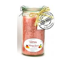 Candle Factory Mini-Jumbo Kerze im Weck-Glas mit Duft Mango-Guave 307-096