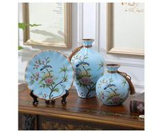 Vase Hauptdekoration Tischvase Dekorieren Blumenstrauß Kreativer Ausstellungsraum Dekoratives Baumstück EIN Set Kleine Dekorationsvase B.