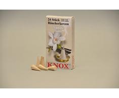 Knox Räucherkerzen / Räucherkegel - Vanille - 24 Stück / Pkg. (1, Vanille)