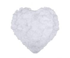 Naler 2000 Rosenblüten Weiß Rosenblätter für Hochzeit Party Dekoration