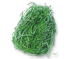 Dekogras aus Papier, 30 g, Grün