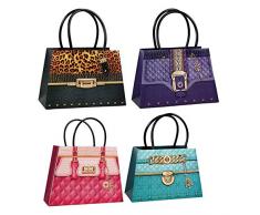 Geschenktasche Clutch: 4 Motive im 16-er Sortiment