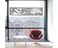 WANDTATTOO / Wandsticker Glasdekorfolie w259 Vogel, Baby 80x48 cm