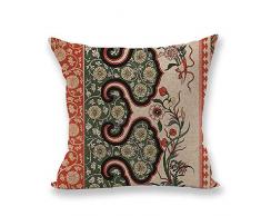 LAN Porzellanfiguren, Cartoons, Kissensofasern. 45 * 45cm/Weiß