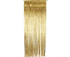 Lametta Vorhang gold Lamettavorhang Glitzervorhang Dekovorhang Glittervorhang Party Dekoration Deko