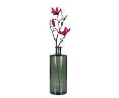 Mica decorations Guan Flasche/Vase, Glas, grau, H. 40 cm D. 15 cm