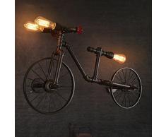 Zytyek Wandbeleuchtung Scandinavian Retro Café Schlafzimmer Restaurant Bar Industrie Wind kreative Person Radfahren Wasserwand Wandleuchte