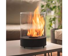 Bioethanol Tischkamin – Längste Brenndauer 5h - Garten Heizstrahler 3kW - Innenbereich/Aussenbereich – Frei 1L Brennstoff und Versand – Geschenkideen für Haus und Garten -Chantico von Planika
