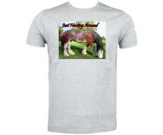 Art2Wear D Clydesdale Dekofigur Pferd T Shirt Just Sport um