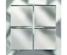 MosaixPro 10 x 10 x 3 mm 200 g 302-piece Spiegel Fliesen, Silber