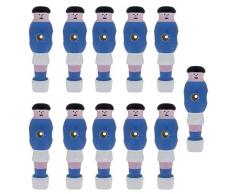 Premiergames Kicker Figuren Holz im 11er Team-Set (blau)
