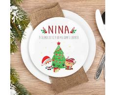 Teller Kinderteller Melaminteller Weihnachtsteller SE Nina