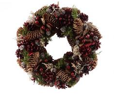 Kranz Zapfenkranz Adventskranz Dekokranz mit Zapfen Beeren Advent