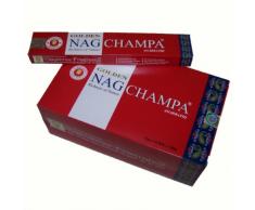 Räucherstäbchen Golden Nag Champa Grosspackung 12 Schachteln Wohnaccessoire Raumduft Deko