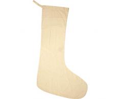 Packlinq Nikolausstrumpf, Größe 80x30 cm, 130 g, Hellnatur, 1Stck. [HOB-445970]