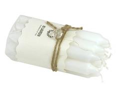 IB Laursen dünne Stabkerzen weiß im Set