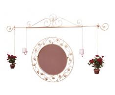 moebel direkt online Wandkerzenleiste Gulia goldfarben