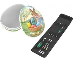 Wera Osterei 2020 Ostergeschenk mit Werkzeug-Set, 15-teilig