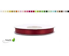Satinband 10mm x 20m Doppelseitig Bordeaux