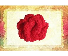 Strickanleitung Rose, Blume, sehr schöne Streudeko: Auch für Anfänger leicht erklärt