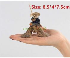 GETSO Aquarium Landschaftsbau Keramik-Figur Wasserstein Rockery Bonsai Ornamente Fischer Aquarium liefert: Rot, S