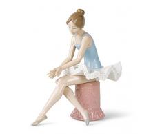 Nao Porcelain By Lladro Porzellan-Skulptur Sitzende Ballett-Tänzerin