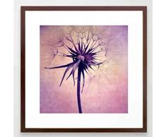 Fotografie Print Kunstdruck 12x12cm Pusteblume Dandelion Quadrat