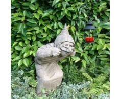 Gartenwichtel und Gartenkobold aus Steinguss