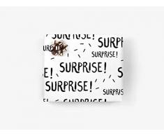 5 Bögen Geschenkpapier - Surprise - von typealive - zweiseitige Geschenkbögen für Geburtstage im Format 50x70 cm
