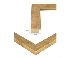 Bilderrahmen MONZA in BLATTGOLD in 70 X 100