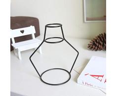 Kjsdzh Crafts Drahtvase Simulation Blumenschmuck Nordischen Stil Kreative Blumenständer Dekoration Geeignet Für Schreibtisch Schreibtisch Couchtisch, G Abschnitt