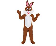 Hase braun Einheitsgrösse L-XL Kostüm für Fasching Karneval Ostern Osterhase