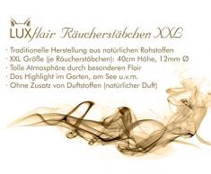 Gigantische XXL Tempel Räucherstäbchen aus China (Chinesische Outdoor Räucherstäbchen, ca. 40cm Höhe) ohne Zusatz von Duftstoffen (natürlicher Holz-Duft)