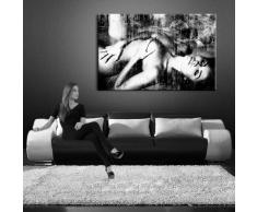 Bild auf LEINWAND AKT EROTIK GIRL abstrakt verschiedene Größen wählbar!!! gerahmt fertig auf HOLZRAHMEN Kunstdruck Wandbild auf Rahmen günstiger als Ölbild Gemälde/Poster/Plakat/kein Poster oder Plakat (60x40cm)