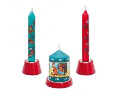 Geburtstagskerze * PIRAT PIT PLANKE * für Party und Geburtstag // 40208 // Kuchenkerzen Figurenkerzen Kinder Geburtstag Party Fete Set Deko Motto Kuchen Kerze Kerzen Torte Piraten