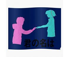 jcrew Red Name Shinkai Makoto Strings Cinema Japan Your Kimi NA No Wa das Beste und neueste Plakat für Wandkunst Wohnkultur Zimmer