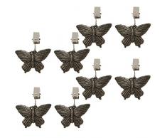 8er Set Tischdeckenbeschwerer Schmetterling