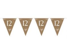 Folat Wimpelkette 12,5 Jahre Girlande 6m Petersilien Hochzeit Deko Petersili