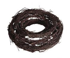 Rayher Hobby Rebenkranz, Natur, 25cm ø, Holz, braun, 2.5 x 2.5 x 0.8 cm