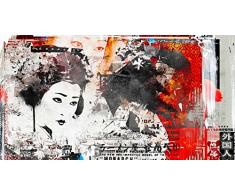 Feeling at Home LEINWANDDRUCKE-Bild-MIT-Rahmen.cm_60_X_114-Albers-Teis-europäisch-Kunstdruck-auf-Gerahmte-Leinwand-Asien-Pop-Kul