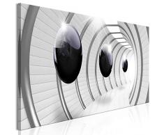 decomonkey Bilder Abstrakt 150x50 cm 1 Teilig Leinwandbilder Bild auf Leinwand Vlies Wandbild Kunstdruck Wanddeko Wand Wohnzimmer Wanddekoration Deko 3D Kugeln