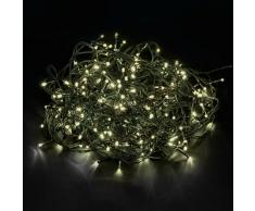 Tenia 200 LED Lichterkette Warmweià Innen/AuÃen 20M Weihnachten Gartenbeleuchtung