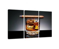 Bild & Kunstdruck der deutschen Marke Visario 160 x 70 cm 6504 Bilder auf Leinwand Kunstdrucke Afrika Wandbild